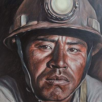 Horatium2023 Bolivian Miner Wearing A Miners Helmet At The En 1af97d9b B4dc 423a A850 517154534093 1