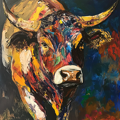 Horatium2023 Bull In The Style Of Acrylic Paint Style Raw C577f089 C7ba 47c2 8683 7a12aaeee1c6 2