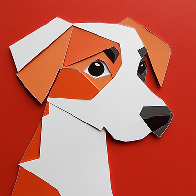 Horatium2023 Dog In The Style Of Paper Cutout Style Raw P D6289f96 Ca42 4578 Bf2e Ea6f1fb52ac9 1