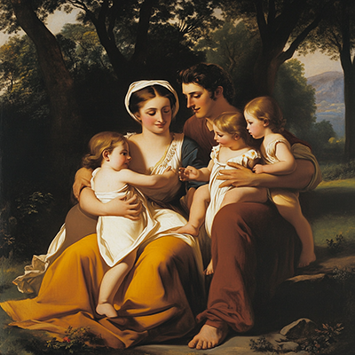 Horatium2023 Family Painting By Anne Louis Girodet Style Ra 0bc9e0f5 E791 4861 84be 06bf04ec50b9 2