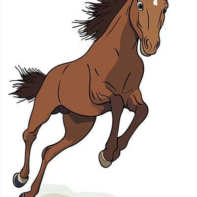 Horatium2023 Horse Jumping Cartoon Style Ar 34 Stylize 0 97282794 9275 4048 9b3e 881dd8cfe0fc 0