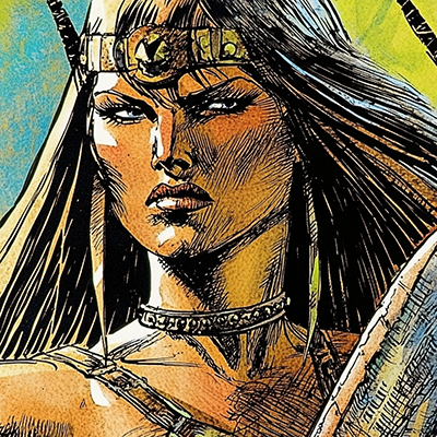Horatium2023 Portrait Of Warrior Woman Illustration By Lucho E3a24f5b Bd6d 4370 875f 077b5c70d977 0