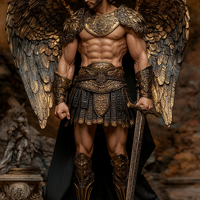 Horatium2023 Saint Michael Ngel Armor Gold Big Wings Full Bod 1648ee50 C6bd 4090 B811 C767650f3052 2