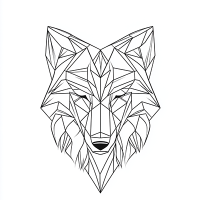 Horatium2023 Wolf Minimalist Line Tattoo Design Isolated On W 22654702 3e86 4edf 8074 D84c6dc3b5e1 1