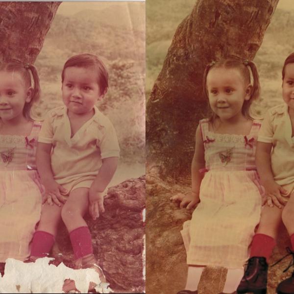 Restauración de fotos